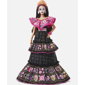 2021 Barbie Dia De Los Muertos Day of the Dead Doll Figure